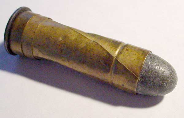 Coiled case Snider bullet