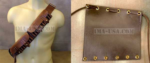 Martini rifle leather accessories