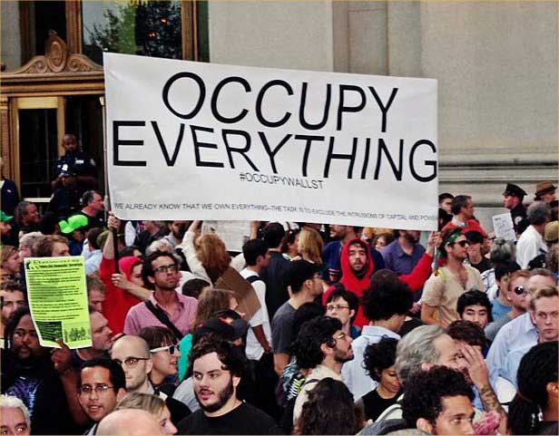 Occupy protest