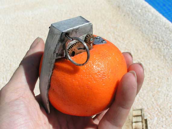 The deadly Orange Grenade