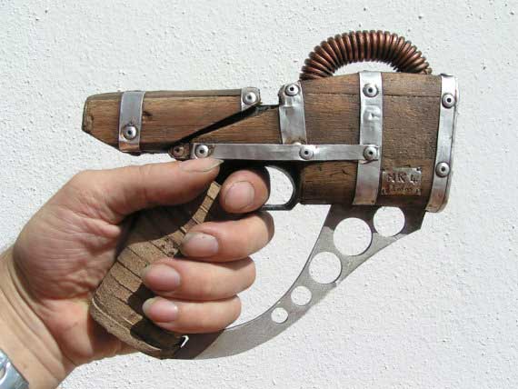 Steampunk pocket pistol