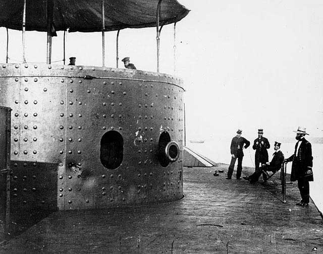 Picture from deck of USS Monitor