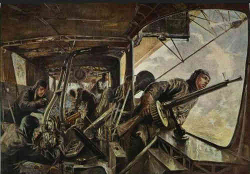 picture of zeppelin crew