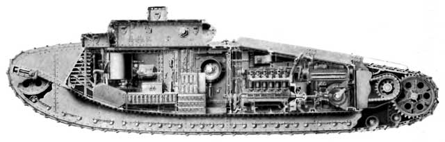 picture of Mk VII tank