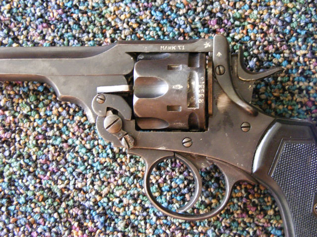 picture of Webley pistol