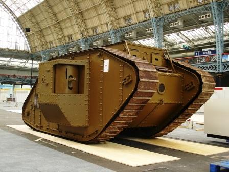 Replica Mk. IV tank