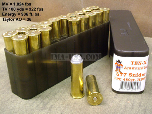 box of Snider ammunition